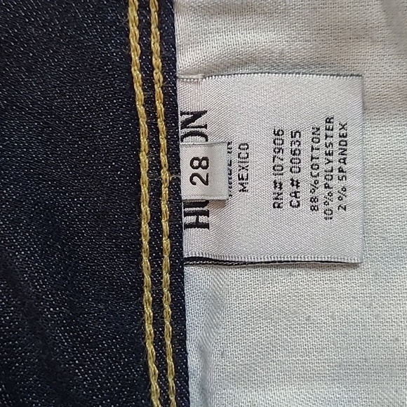 EUC Hudson Jeans Women's sz 28 Beth Baby Boot Mid Rise Denim Jeans - Picture 8 of 11